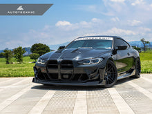 Load image into Gallery viewer, AutoTecknic Front Aero Lip BMW G80 M3 G82 G83 M4 (2021-2026) Motorsports - Dry Carbon Fiber - G80 M3 / No Alternate Image