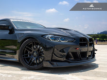 Load image into Gallery viewer, AutoTecknic Front Aero Lip BMW G80 M3 G82 G83 M4 (2021-2026) Motorsports - Dry Carbon Fiber - G80 M3 / No Alternate Image