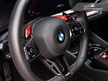 Load image into Gallery viewer, Autotecknic Steering Wheel Trim BMW M5 AWD G90 / G99 (2024-2026) Carbon Fiber - ATK-BM-0851 Alternate Image