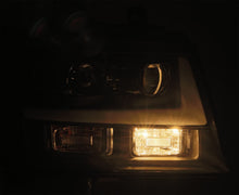 Load image into Gallery viewer, AlphaRex Projector Headlights Chevy Suburban (07-14) G2 Version Pro Series - Sequential - Black Alternate Image