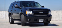 Load image into Gallery viewer, AlphaRex LED Projector Headlights Chevy Tahoe (07-14) [LUXX Series - DRL Light Tube] Black or Chrome - Black Alternate Image