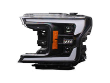 Load image into Gallery viewer, Alpha Owls Projector Headlights Ford F150 (18-20) Elite Series 5500K Super White LED - Black Alternate Image