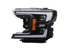Load image into Gallery viewer, Alpha Owls Projector Headlights Ford F150 (18-20) Elite Series 5500K Super White LED - Black Alternate Image