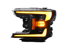 Load image into Gallery viewer, Alpha Owls Projector Headlights Ford F150 (18-20) Elite Series 5500K Super White LED - Black Alternate Image