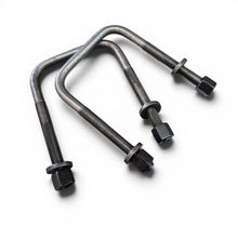 Load image into Gallery viewer, Apoc Industries Rear Lift Blocks for Dodge Ram 2500 / 3500 (1994-2002) Fabricated 4" / 6" / 8" Lift with or without Anti-Wrap &amp; Main U-Bolts - Black Alternate Image