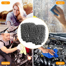 Load image into Gallery viewer, WASH&amp;WHIPS Microfiber Chenille Car Cleaning Mitt - 2 Pack Alternate Image