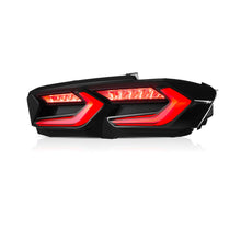 Load image into Gallery viewer, Auto Addict Tail Lights Chevy Camaro (19-23) Umbra Style or Velox Style w/ Sequential Turn Signal Alternate Image