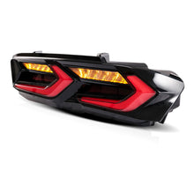 Load image into Gallery viewer, Auto Addict Tail Lights Chevy Camaro (19-23) Umbra Style or Velox Style w/ Sequential Turn Signal Alternate Image