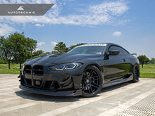 Load image into Gallery viewer, Autotecknic Aero Front Lip for BMW M3 G80 / M4 G82 / G83 (2021-2025) Dry Carbon Fiber - Default Title Alternate Image
