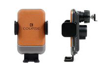 Load image into Gallery viewer, Course Motorsports Phone Mount for Chevy Corvette C8 (2020-2026) Cradle / Magnetic / Magsafe Wireless Charging - Left or Right / Cradle Head - Charging Auto Closing (Tan) Alternate Image