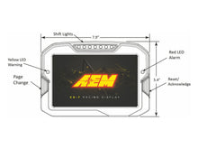 Load image into Gallery viewer, AEM 30-5700 CD-7 Carbon Digital Racing Dash Display - Non-Logging / Non-GPS - Default Title Alternate Image