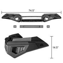 Load image into Gallery viewer, Bulken Off Road Front Bumper Chevy Colorado (2015-2021) Rugged Steel Alternate Image