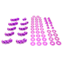 Load image into Gallery viewer, Fast Turn Fittings Engine Bay Hardware Kit for BMW 328i E90 / E91 / E92 / E93 (2006-2013) Titanium - Purple / Black / Blue / Cosmic Burn / Gold / Oil Slick / Polished Alternate Image