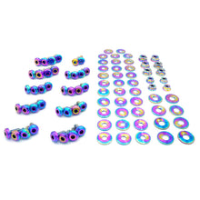 Load image into Gallery viewer, Fast Turn Fittings Engine Bay Hardware Kit for BMW 328i E90 / E91 / E92 / E93 (2006-2013) Titanium - Purple / Black / Blue / Cosmic Burn / Gold / Oil Slick / Polished Alternate Image