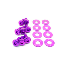 Load image into Gallery viewer, Fast Turn Fittings Trunk Hardware Kit for BMW 335i E90 / E91 / E92 / E93 (2007-2013) Titanium - Cosmic Burn / Blue / Gold / Polished / Purple / Black / Oil Slick Alternate Image