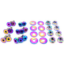 Load image into Gallery viewer, Fast Turn Fittings Door Hardware Kit for BMW E92 335i (2007-2013) Titanium - Cosmic Burn / Black / Blue / Gold / Oil Slick / Polished / Purple Alternate Image
