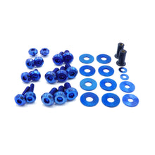 Load image into Gallery viewer, Fast Turn Fittings Hood Hardware Kit for BMW E90 / E91 / E92 / E93 335i (2007-2013) Titanium - Cosmic Burn / Black / Blue / Gold / Polished / Purple Alternate Image