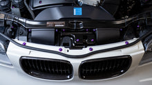 Load image into Gallery viewer, Fast Turn Fittings Engine Bay Hardware Kit for BMW 135i E82 (2007-2012) Titanium Stage 1 - Purple / Cosmic Burn / Black / Blue / Gold / Polished Alternate Image