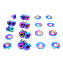 Load image into Gallery viewer, Fast Turn Fittings Hood Hardware Kit for BMW 135i E82 (2007-2012) Titanium - Cosmic Burn / Black / Blue / Gold / Polished / Purple Alternate Image