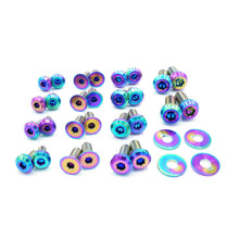 Load image into Gallery viewer, Fast Turn Fittings Door Hardware Kit for BMW F30 335i (2012-2015) Titanium - Cosmic Burn / Black / Blue / Gold / Polished / Purple Alternate Image