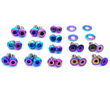 Load image into Gallery viewer, Fast Turn Fittings Door Hardware Kit for BMW F80 M3 (2014-2020) Titanium - Cosmic Burn / Black / Blue / Gold / Polished / Purple Alternate Image