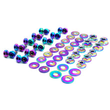 Load image into Gallery viewer, Fast Turn Fittings Engine Bay Hardware Kit for BMW M3 E46 (2000-2006) Titanium Stage 1 - Cosmic Burn / Black / Blue / Gold / Polished / Purple / Oil Slick Alternate Image