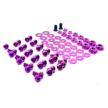 Load image into Gallery viewer, Fast Turn Fittings Engine Bay Hardware Kit for BMW M3 E46 (2000-2006) Titanium Stage 2 - Purple / Black / Blue / Gold / Polished / Cosmic Burn / Oil Slick Alternate Image