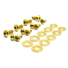 Load image into Gallery viewer, Fast Turn Fittings Hood Hardware Kit for BMW M3 E46 (2000-2006) Titanium - Gold / Black / Blue / Polished / Purple / Cosmic Burn Alternate Image