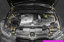 Load image into Gallery viewer, Fast Turn Fittings Engine Bay Hardware Kit for BMW 328i E90 / E91 / E92 / E93 (2006-2013) Titanium - Purple / Black / Blue / Cosmic Burn / Gold / Oil Slick / Polished Alternate Image