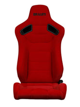 Load image into Gallery viewer, BRAUM Elite Sport Seats (Reclining - Red Cloth w/ Black Stitching) BRR1-RFBS - Default Title Alternate Image