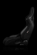 Load image into Gallery viewer, BRAUM Elite-R Racing Seats (Reclinable - Black Trim) Black / Blue / Red Cloth Alternate Image