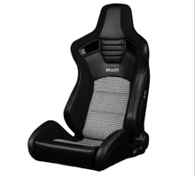 Load image into Gallery viewer, BRAUM Elite S Racing Seats (Reclinable - Black Leatherette) Black Cloth / Blue Cloth / Red Cloth / Red Plaid / Gray Plaid Alternate Image