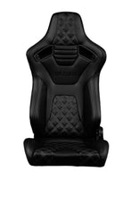 Load image into Gallery viewer, BRAUM Elite-X Racing Seats (Sport - Reclining) Black / Red / White / British Tan Alternate Image