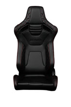 Load image into Gallery viewer, BRAUM Elite-X Racing Seats (Sport - Reclining) Black / Red / White / British Tan Alternate Image