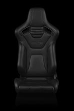 Load image into Gallery viewer, BRAUM Elite-X Racing Seats (Reclining - Black Leatherette) w/ Black or Red Stitch Alternate Image