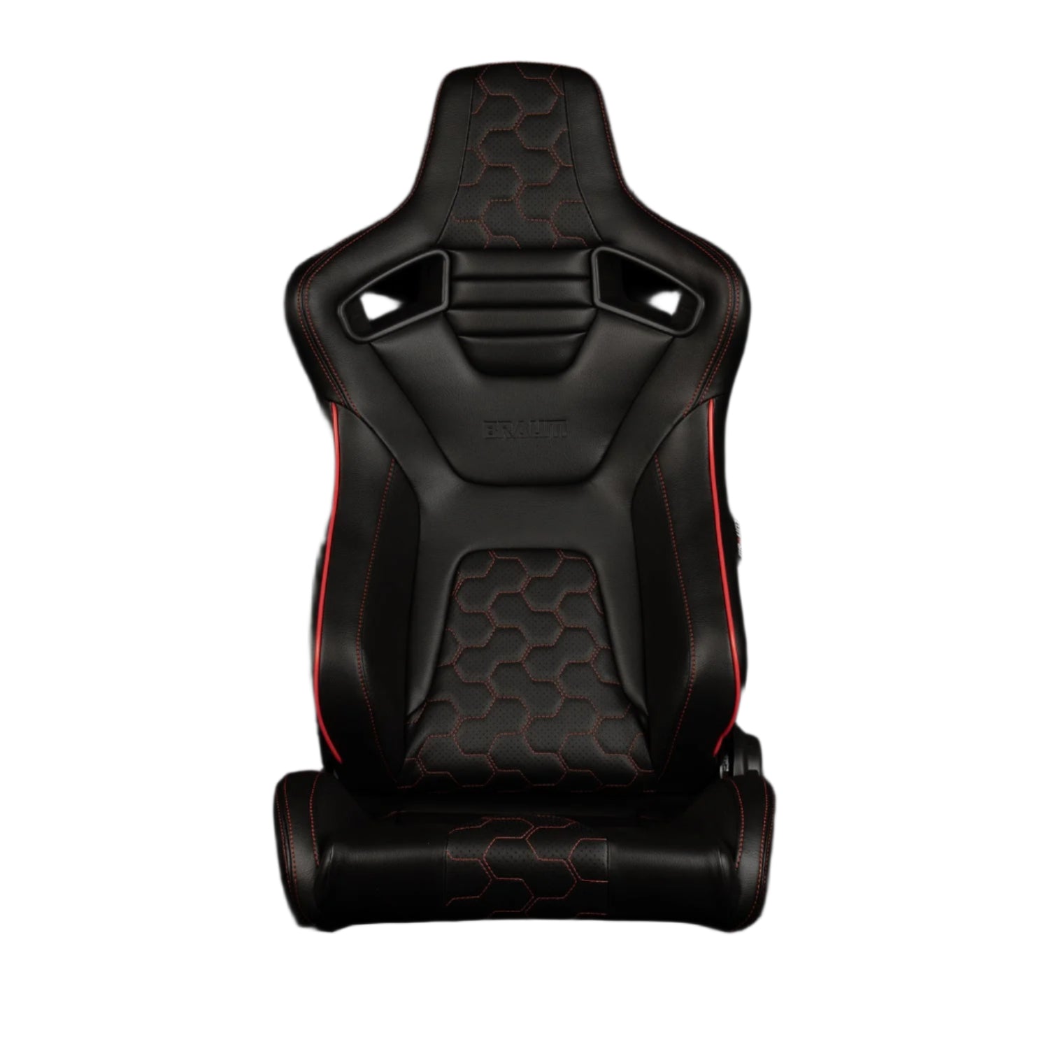 BRAUM Elite-X Racing Seats (Sport - Reclining) Black / Red / White / B