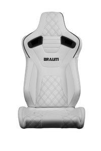 BRAUM Elite-X Racing Seats (Sport - Reclining) Black / Red / White / British Tan