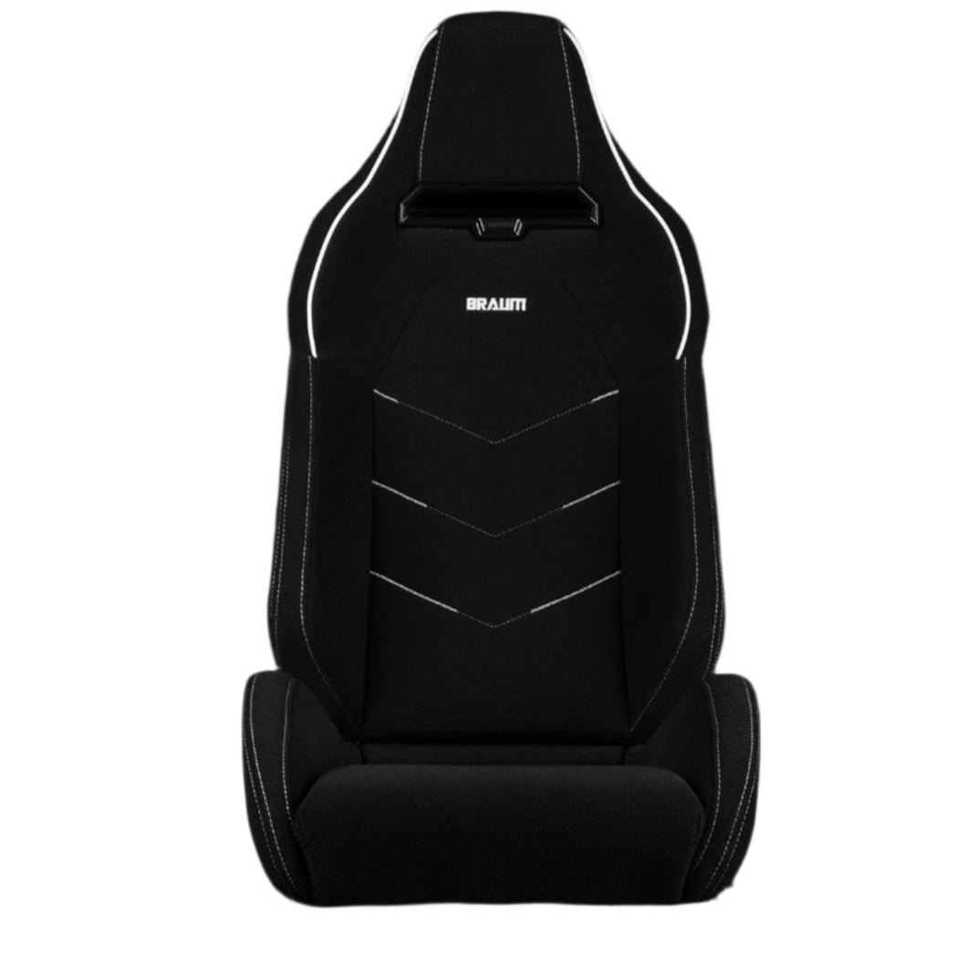 BRAUM Viper-X Sport Reclinable Bucket Seats - Leather / Jacquard / Alcantara