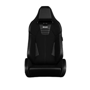 BRAUM Viper-X Sport Reclinable Bucket Seats - Leather / Jacquard / Alcantara