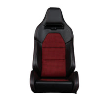 Load image into Gallery viewer, BRAUM Viper-X Sport Reclinable Bucket Seats - Leather / Jacquard / Alcantara Alternate Image