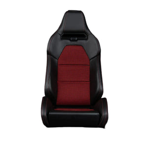 BRAUM Viper-X Sport Reclinable Bucket Seats - Leather / Jacquard / Alcantara