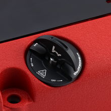 Load image into Gallery viewer, Hybrid Racing Dust Black V2 Slim Oil Cap for Honda &amp; Acura engine Valve Covers - Dust Black or Dust Red Alternate Image