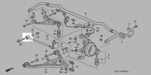 Load image into Gallery viewer, Ballade Sports Solid Bushing Kit Honda S200 (2000-2009) Rear Toe Arm Anti-Bump Steer - Default Title Alternate Image