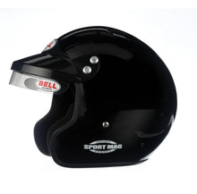 Load image into Gallery viewer, Bell Racing Sport Mag Helmet With Visor [Snell SA2025] White / Matte Black - White / SML (57) Alternate Image
