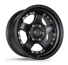Load image into Gallery viewer, SSR Devide SP1 Trail Wheel 17x8.5 +00 Offset - Flat Black or Silver - Flat Black / With Gloss Black Center Cap Alternate Image