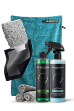 Load image into Gallery viewer, Blackline 1300 GSM Twisted-Loop Microfiber Drying Towel (2x3 ft) Alternate Image