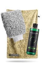 Load image into Gallery viewer, Blackline 1300 GSM Twisted-Loop Microfiber Drying Towel (2x3 ft) Alternate Image