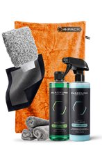 Load image into Gallery viewer, Blackline 1300 GSM Twisted-Loop Microfiber Drying Towel (2x3 ft) Alternate Image