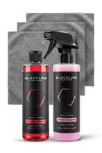 Load image into Gallery viewer, BLACKLINE Speed Gloss Quick Detailer - High-Shine SiO2 Infused Ceramic Spray 16oz - Complete System / 16oz Alternate Image