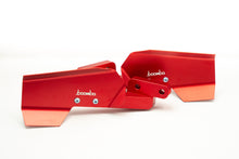 Load image into Gallery viewer, Boomba Racing Brake Cooling Deflector Subaru WRX VB (2022-2026) Blue / Red / Black / Natural Aluminum Alternate Image